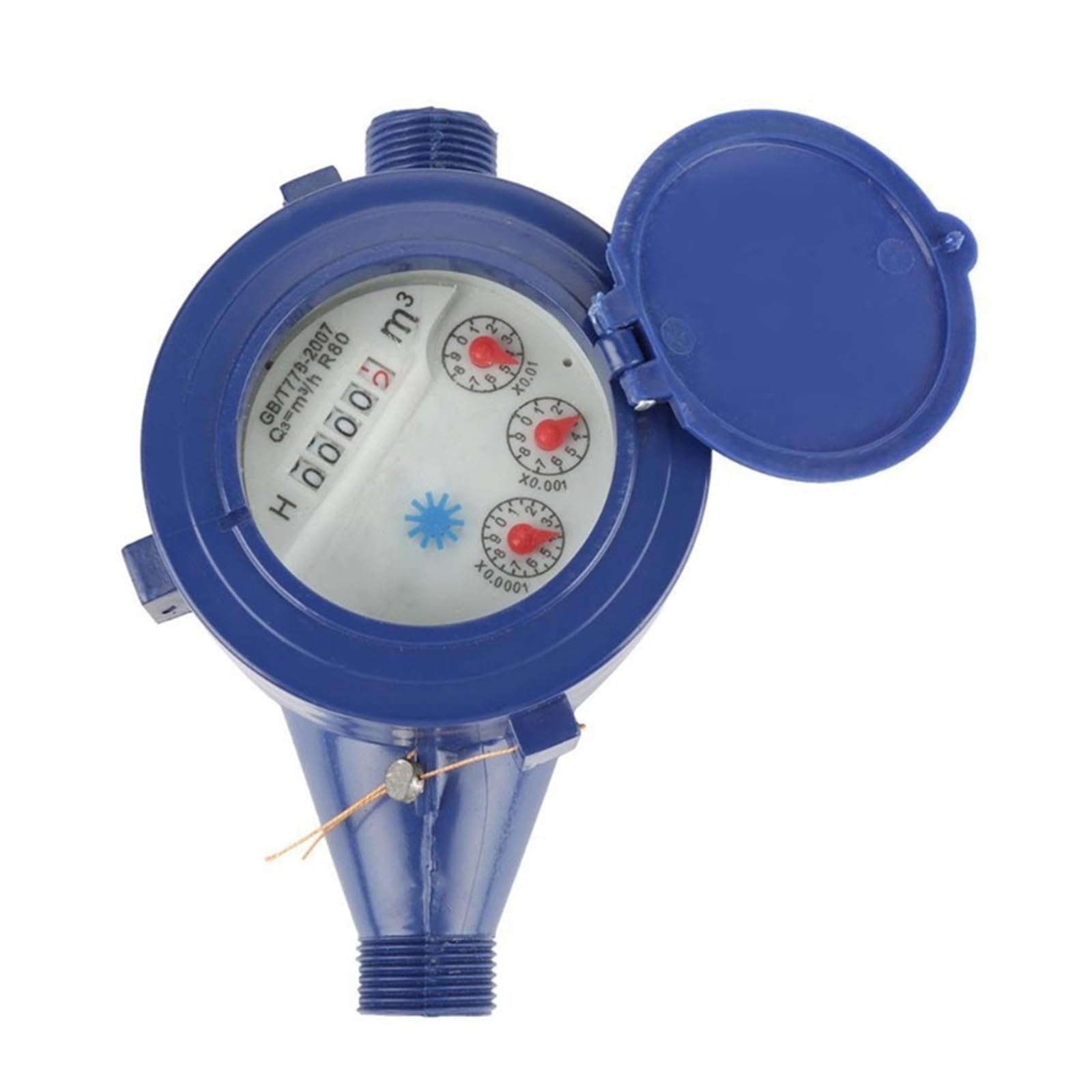 Compteur d'eau froide anti-gaspillage : débitmètre à ultrasons 15mm 1/2 pouces