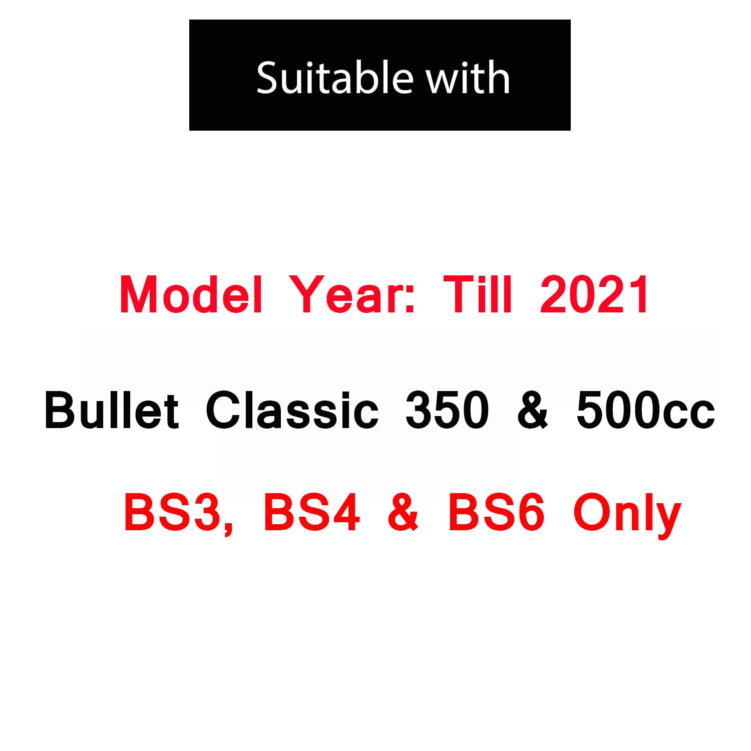 Ramanta Bullet Grill Set CNC Metal Complete Headlight, Taillight, Indicators Grills Set Jali Cover Set Compatible Only with Bullet Classic BS4/BS6 with 350/500 CC (Fit Model Year Till 2021, Set of 8) - Image 3 thumbnail