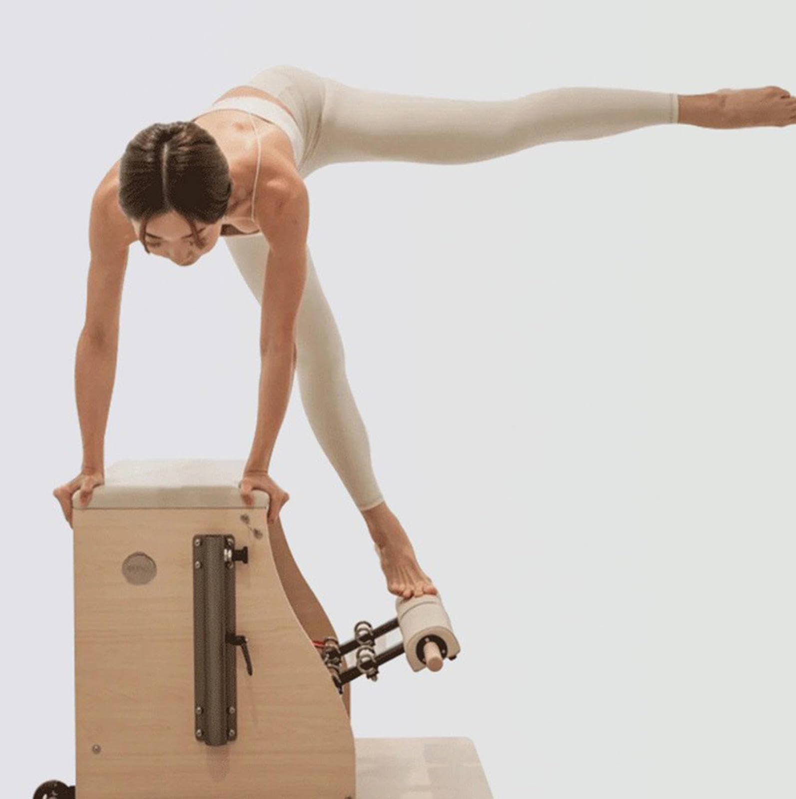Krzesło Do Pilatesu, Krzesło Combo Z Dzielonymi Pedałami I Uchwytami, Przyrząd Do ćwiczeń Jogi, Maszyna Do Reformowania Pilatesu, Sprzęt Do Pilatesu Idealny Do,A