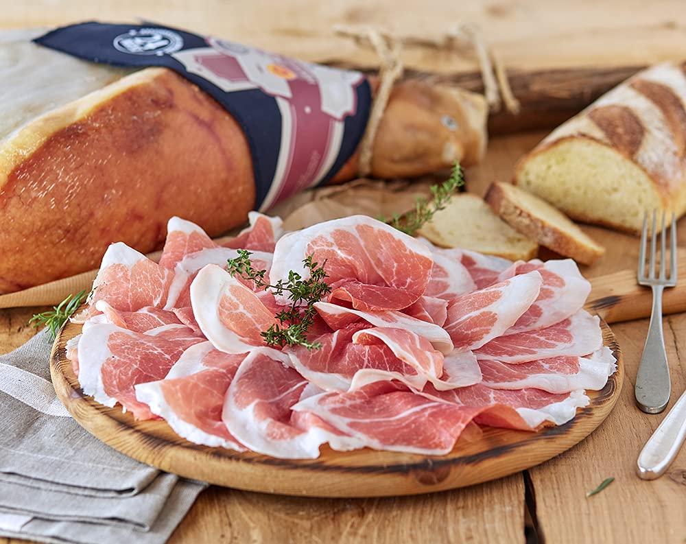 Prosciutto di Parma DOP - 1922 La Cantina di Umberto e Rosa - Stagionato 24 Mesi - Intero - Disossato - 8,2 Kg.