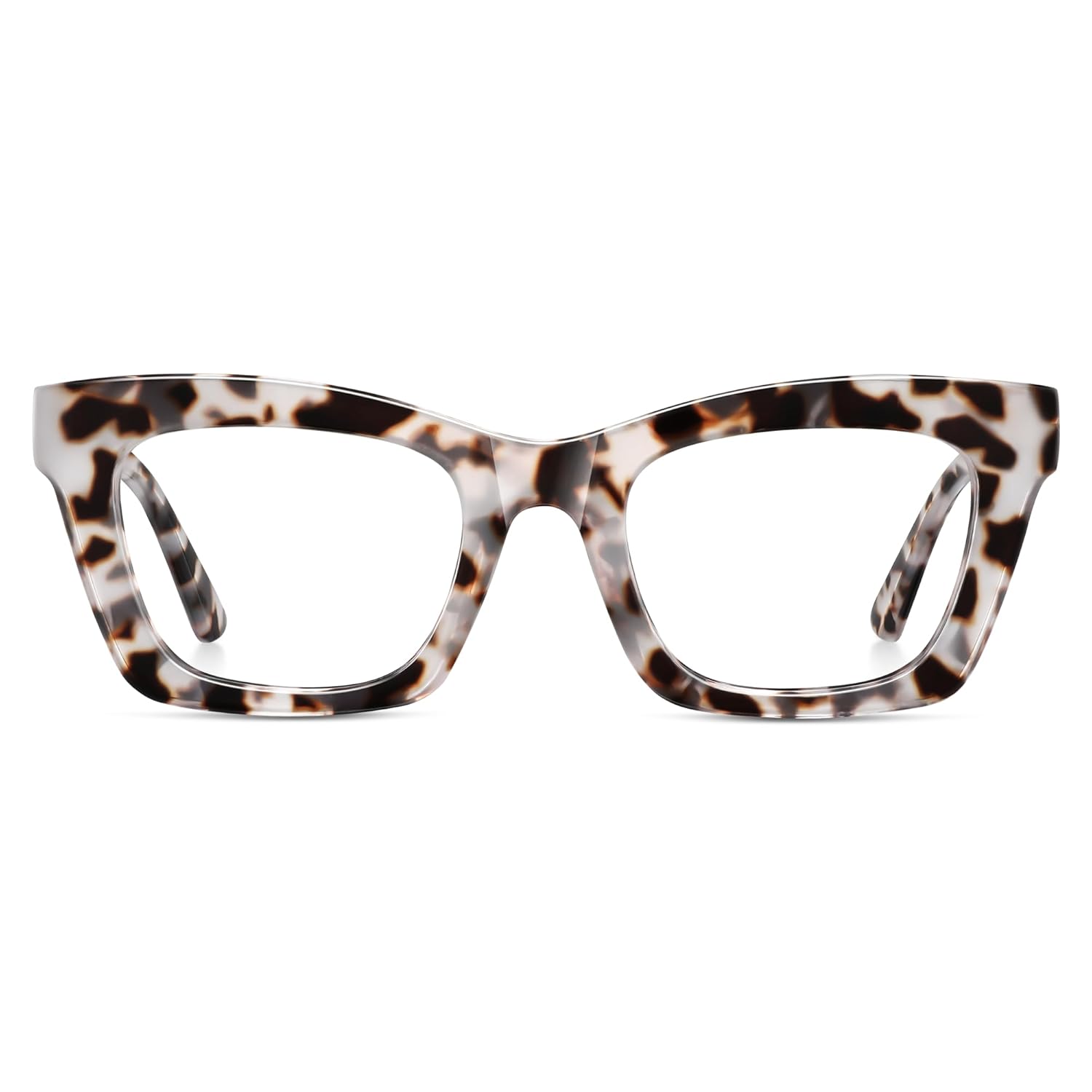 resjok Oprah Reading Glasses for Women - Stylish Blue Light Blocking Glasses Square Readers with Spring Hinge