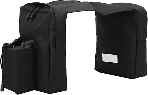 Bolsas para sillín de motocicleta, bolsa de tela Oxford 600D para tanque de combustible frontal, bolsa de almacenamiento con soporte para botella