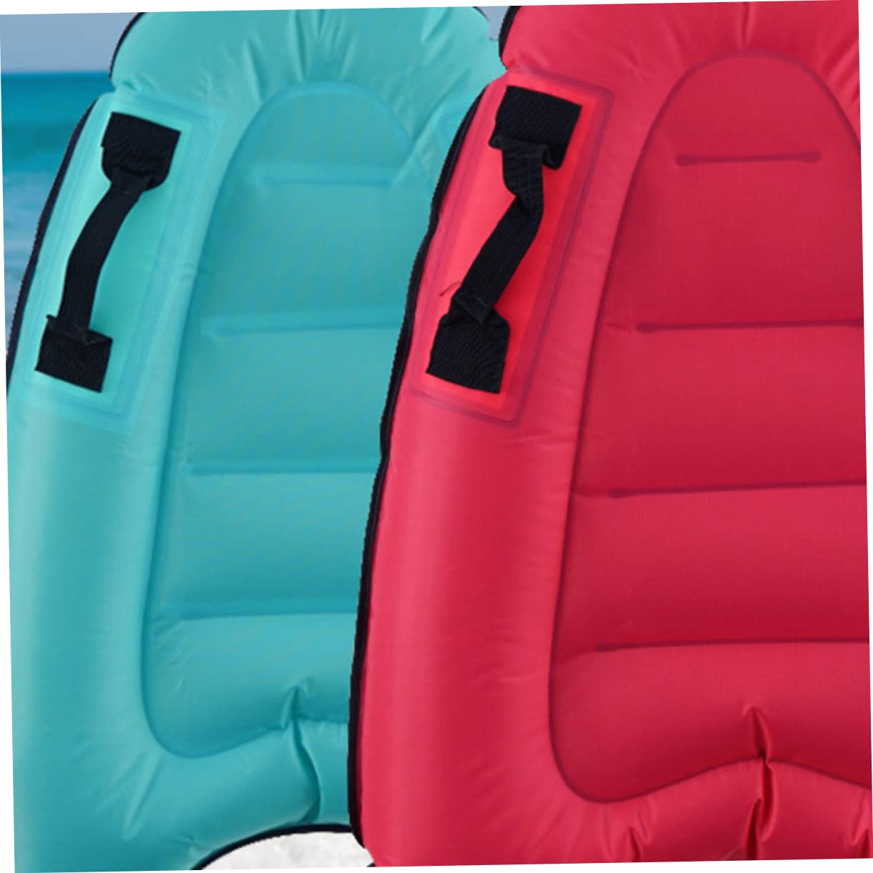 Tavola da Surf Gonfiabile Flottante, Pvc, Maniglia | Materasso Gonfiabile Spiaggia Pieghevole, Antiscivolo, Vacanze Estive, Party e Celebrazioni