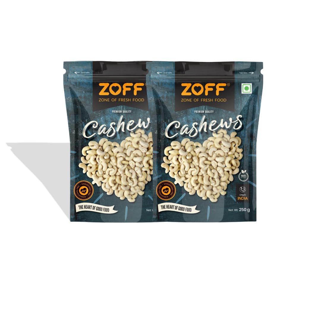 See full amazon price history chart for Zoff Premium Whole Cashews: Crunchy Cashew Nuts | Pack of 2*250g Each | Nutritious & Delicious whole Cashews | Premium Zip Lock Pouch | Net weight - 500g Zoff Premium Whole Cashews: Crunchy Cashew Nuts | Pack of 2*250g Each | Nutritious & Delicious whole Cashews | Premium Zip Lock Pouch | Net weight - 500g (B0BV7FZ6XZ) Amazon Price History, Amazon Price Tracker