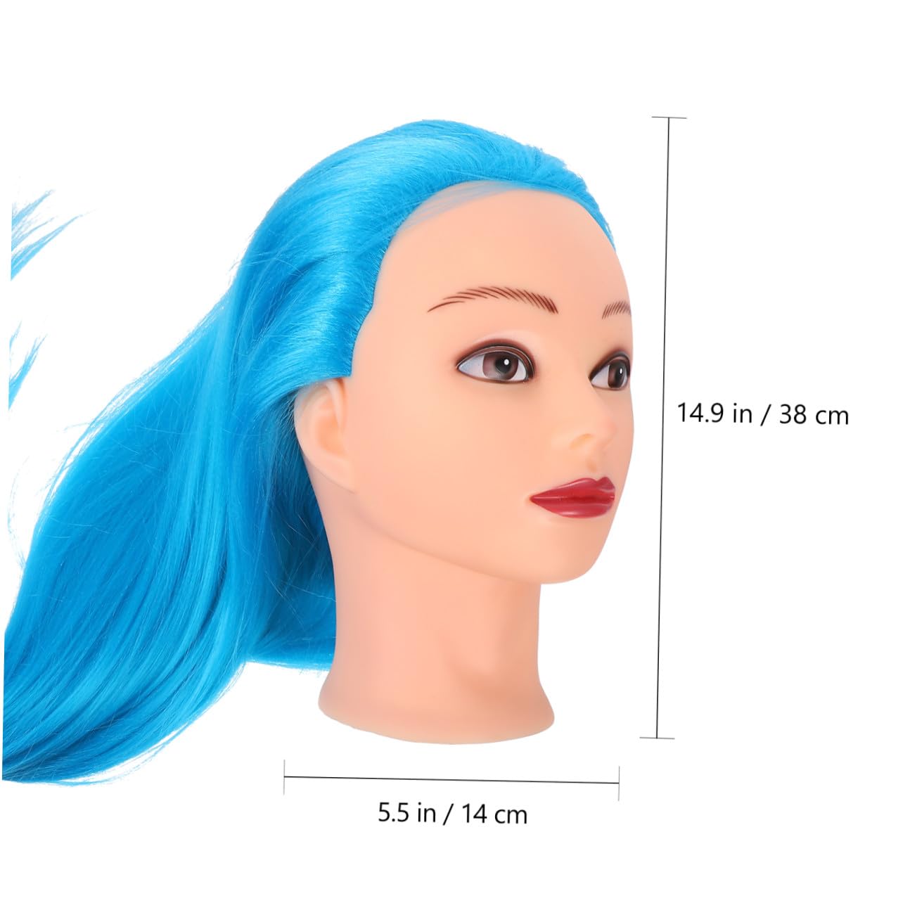 Testa Di Manichino Per Parrucchieri Testa Da Allenamento Per Donne Per Acconciature Per Tagliare Arricciare Intrecciare e Acconciare i Capelli