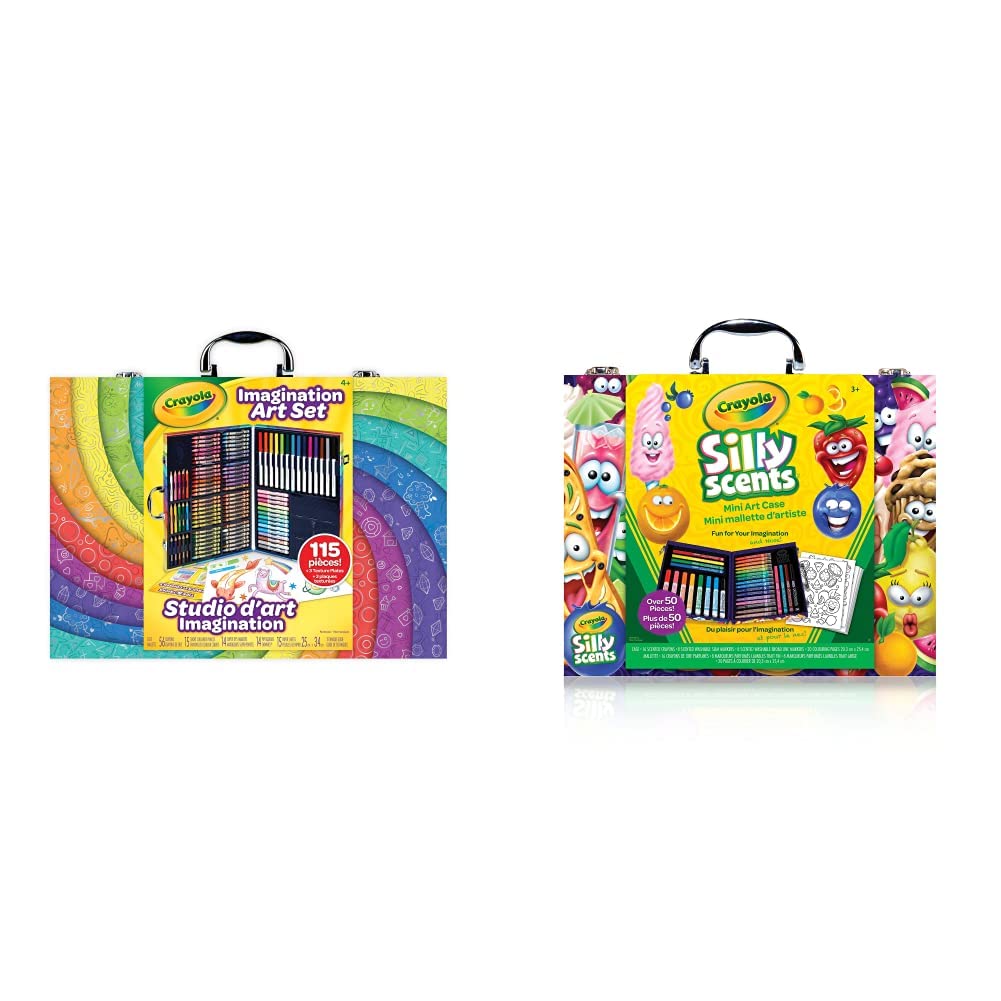 Crayola Imagination Art Set + Crayola Scented Mini Inspiration Art