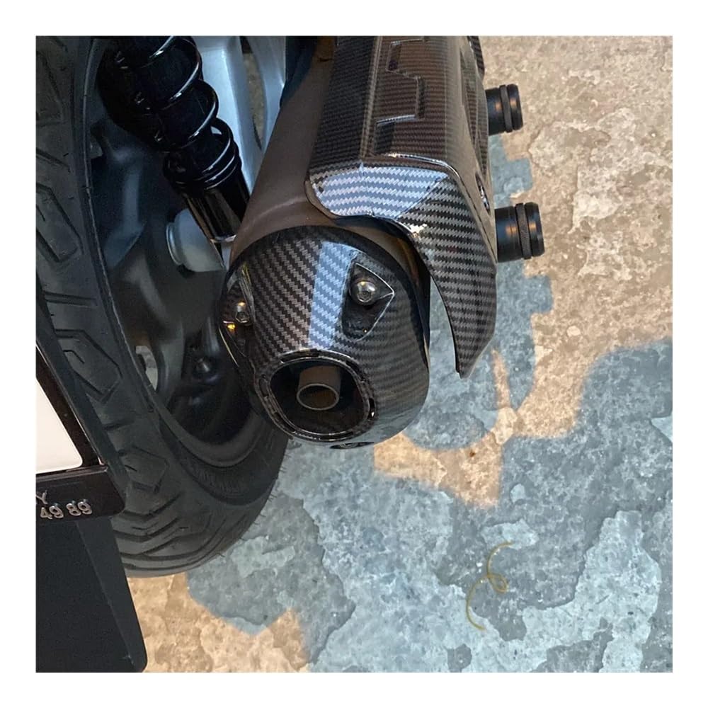 Deflectores Calor Escape para PCX160 PCX150 PCX125 PCX 160 150 125 2021-2023 Accesorios Silenciador Cubierta Protectora De Tubo De Escape Protector Térmico