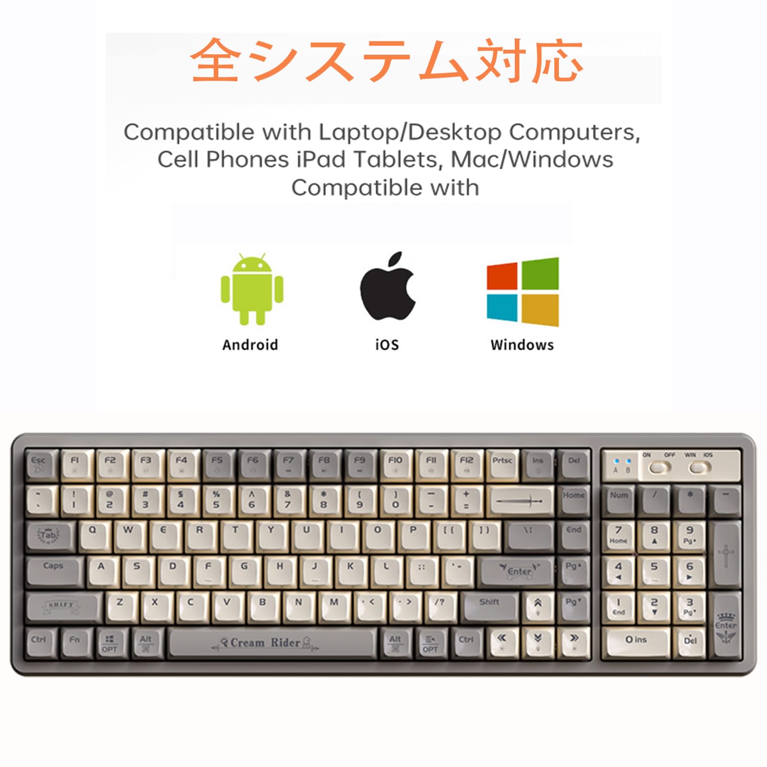 Amazon | LANGTU メカニカルキーボード ホットスワップ 英語配列