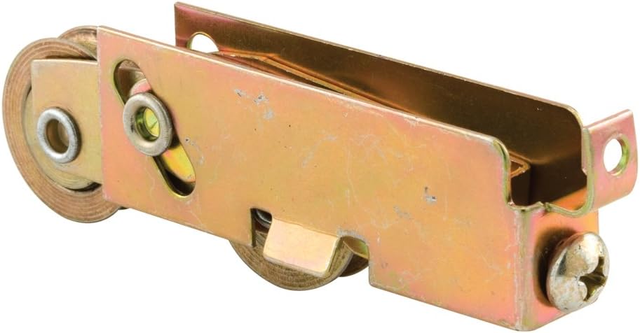 Prime-Line D 1908 1-1/8 In. Steel Ball Bearing Sliding Door Tandem Roller Assembly, for Merzon (Single Pack)
