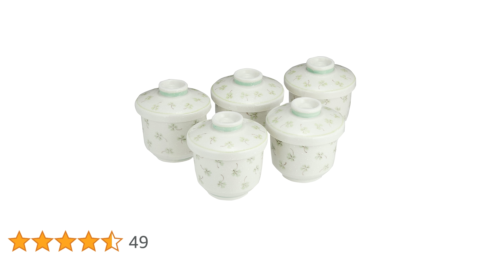 美濃唐津　蒸し碗セット5客 美濃唐津 蒸し碗セット5客 楽天市場】茶碗蒸し 器 5個の通販