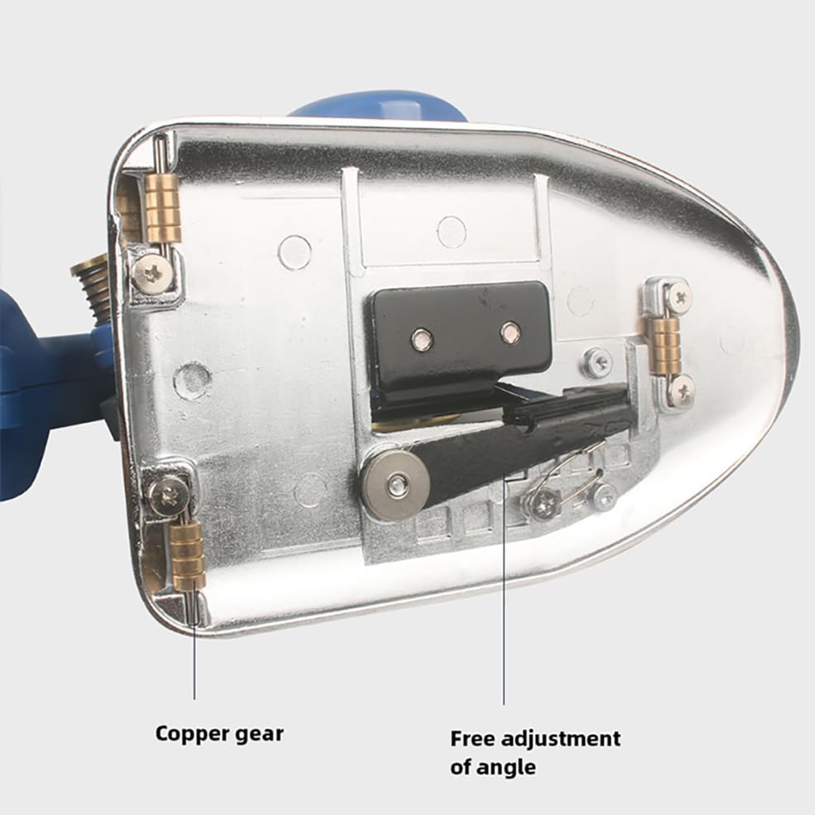 Cortador eléctrico giratorio de tela, recortadora inalámbrica con 5 ajustes de velocidad y afilado automático, herramienta de corte para cuero, alfombra, vinilo, hoja recargable de 125 mm