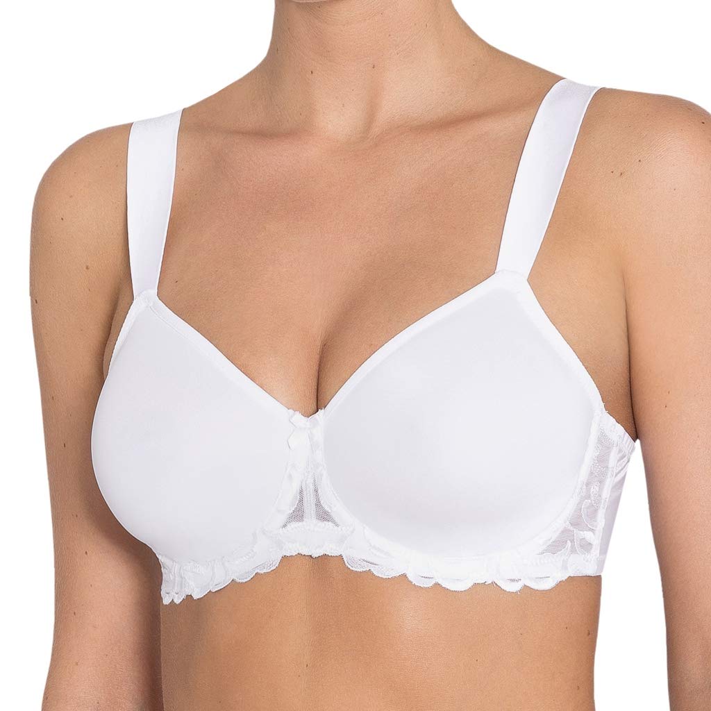 Triumph Womens Modern Finesse W01 Minimizer Bra, White, 34C UK