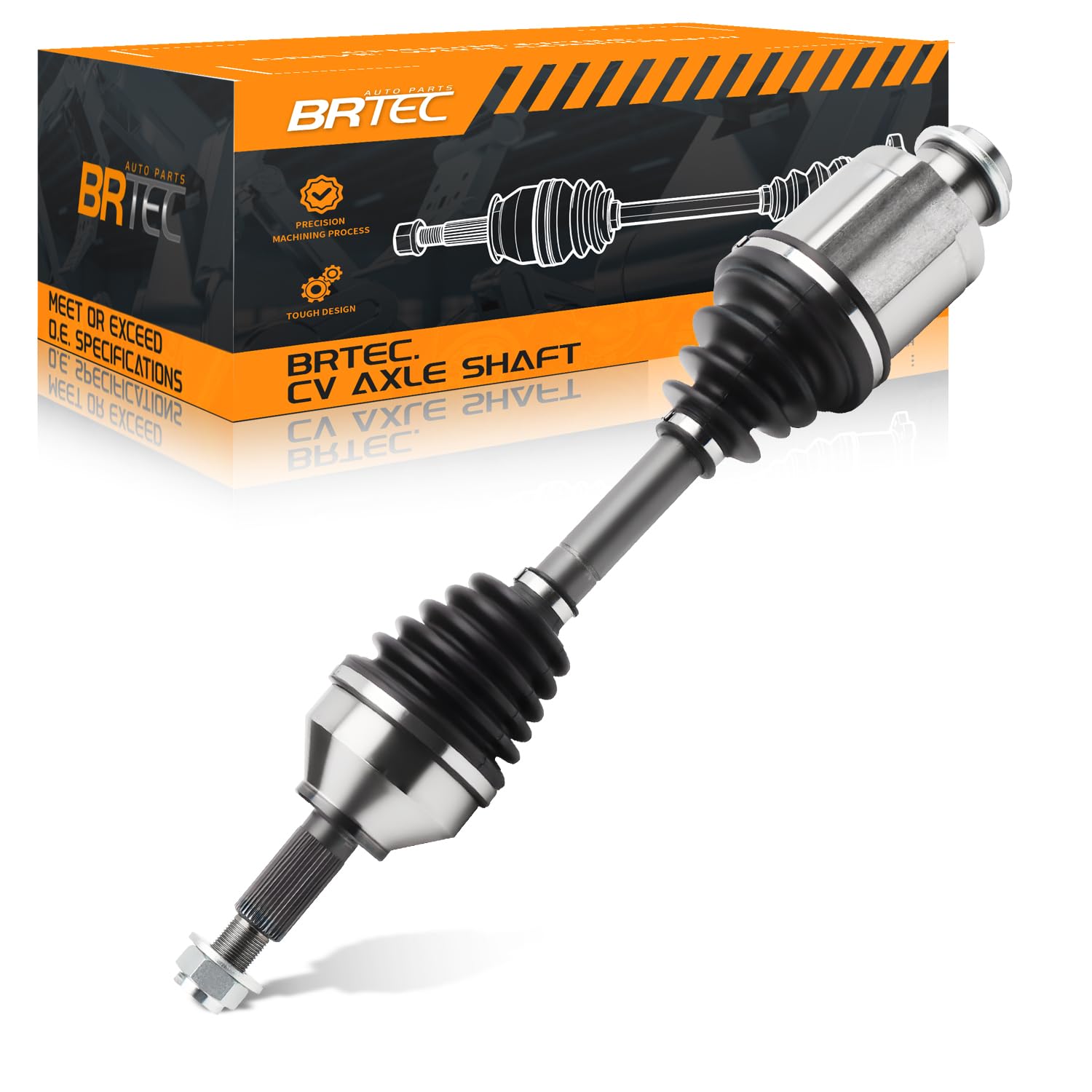 Front Right CV Axle Shaft Compatible with Ford Flex 2010-2013, Taurus 2010-2012, Lincoln MKS 2010-2012, MKT 2010-2013, V6 3.5L, 66-2255
