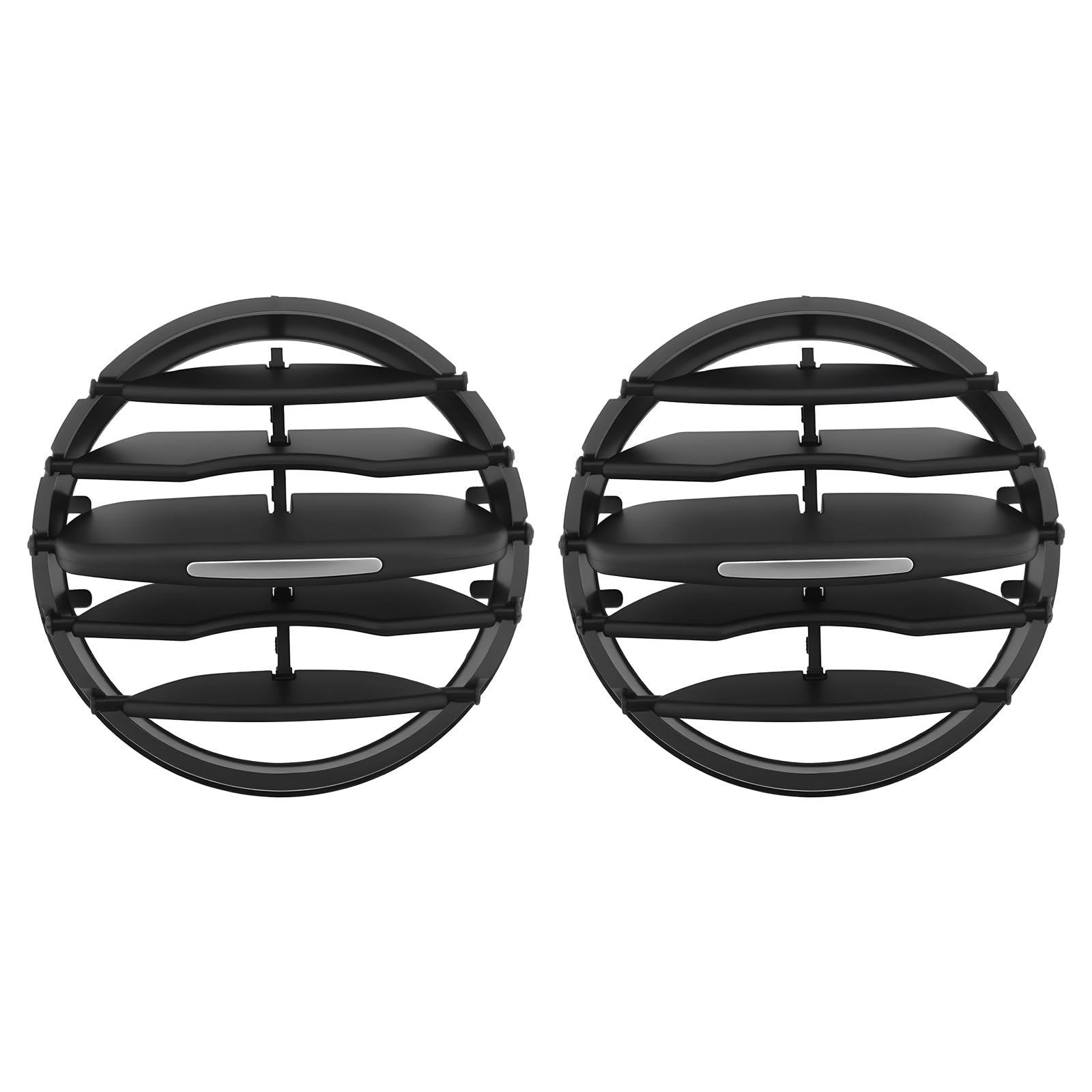 2 Stück Lüftungspaddel für Autoklimaanlagen 5N0819704 5N0819203 Kompatibel mit Volkswagen Tiguan 2010–2017 (Linke Und Rechte Seite)