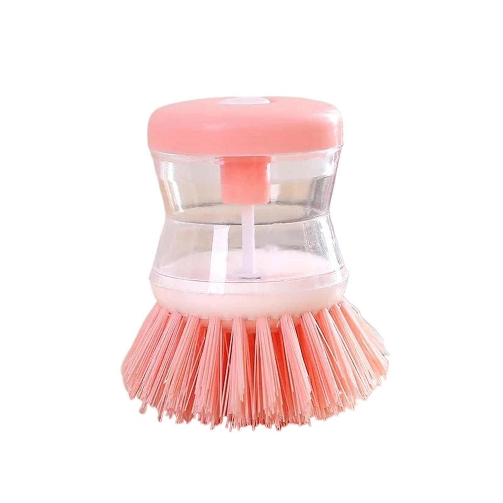 2pcs Kitchen Wash Pot Dish Brush Washing Household Cleaning Accessories for Cleaning Dishes(Pink)