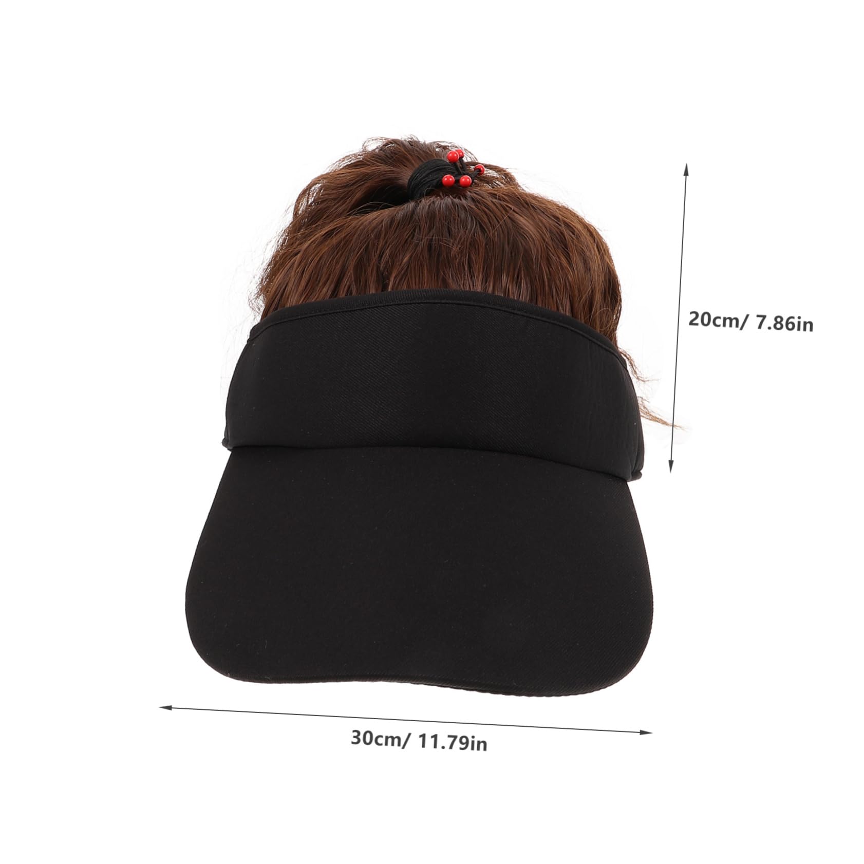FOMIYES Baseball Cap Wig Hat Fashionable Outdoor Sports Hat Soft Comfortable for Workout