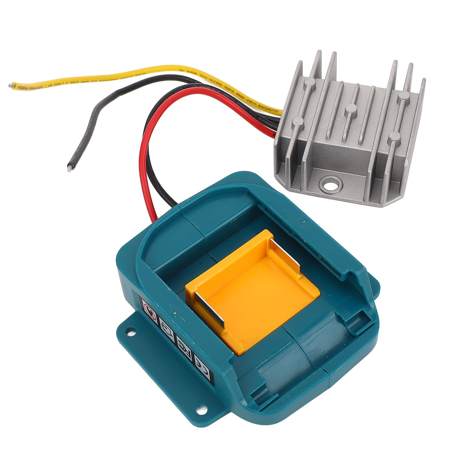 Adaptador de Batería de 18V a 12V, Convertidor de Reductores de Voltaje de 10a 120W para BL1850B BL1860B, Adecuado para Motores, Automóviles RC, Herramientas Eléctricas con