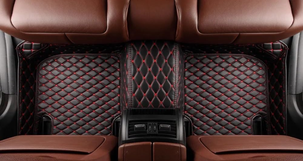 Fußmatten Für A1 8X1 2 Türen 2011-2015 8XA 8XF 4 2015-2018 Innen Maßgeschneiderte Auto Fußmatten Zubehör teppichAuto(Black)