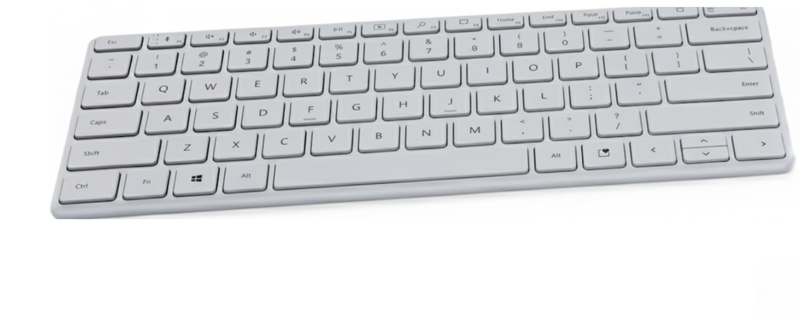Microsoft Designer Compact Keyboard - Slim Portable Wireless