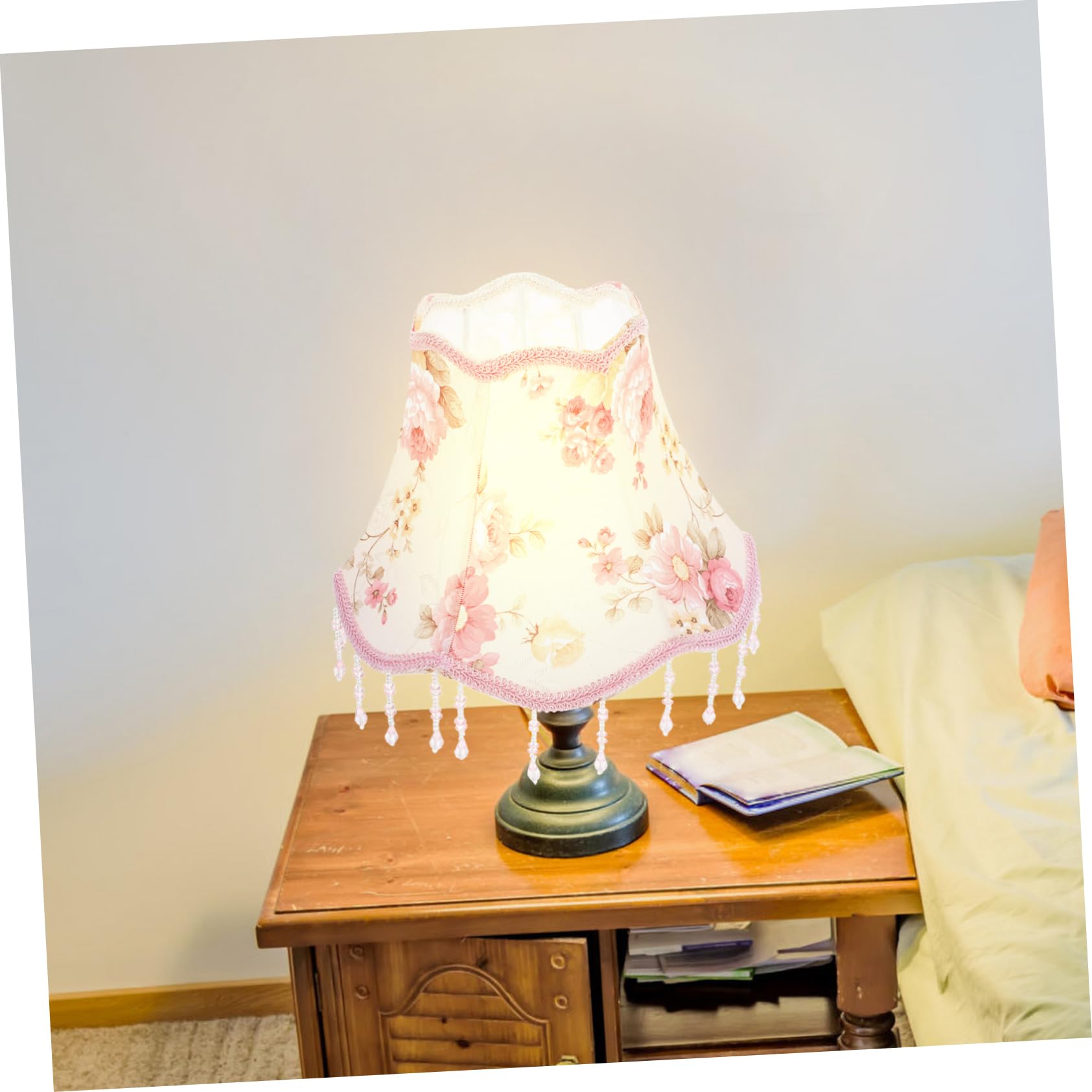 Cabilock Accesorio De Iluminación Pantalla De Lámpara De Tela Ideal Para Dormitorios y Estudios
