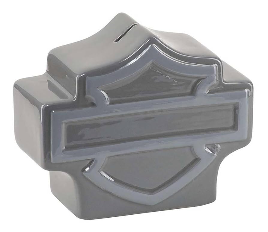 Amazon.com : Harley-Davidson Open Bar & Shield Shaped Bank w