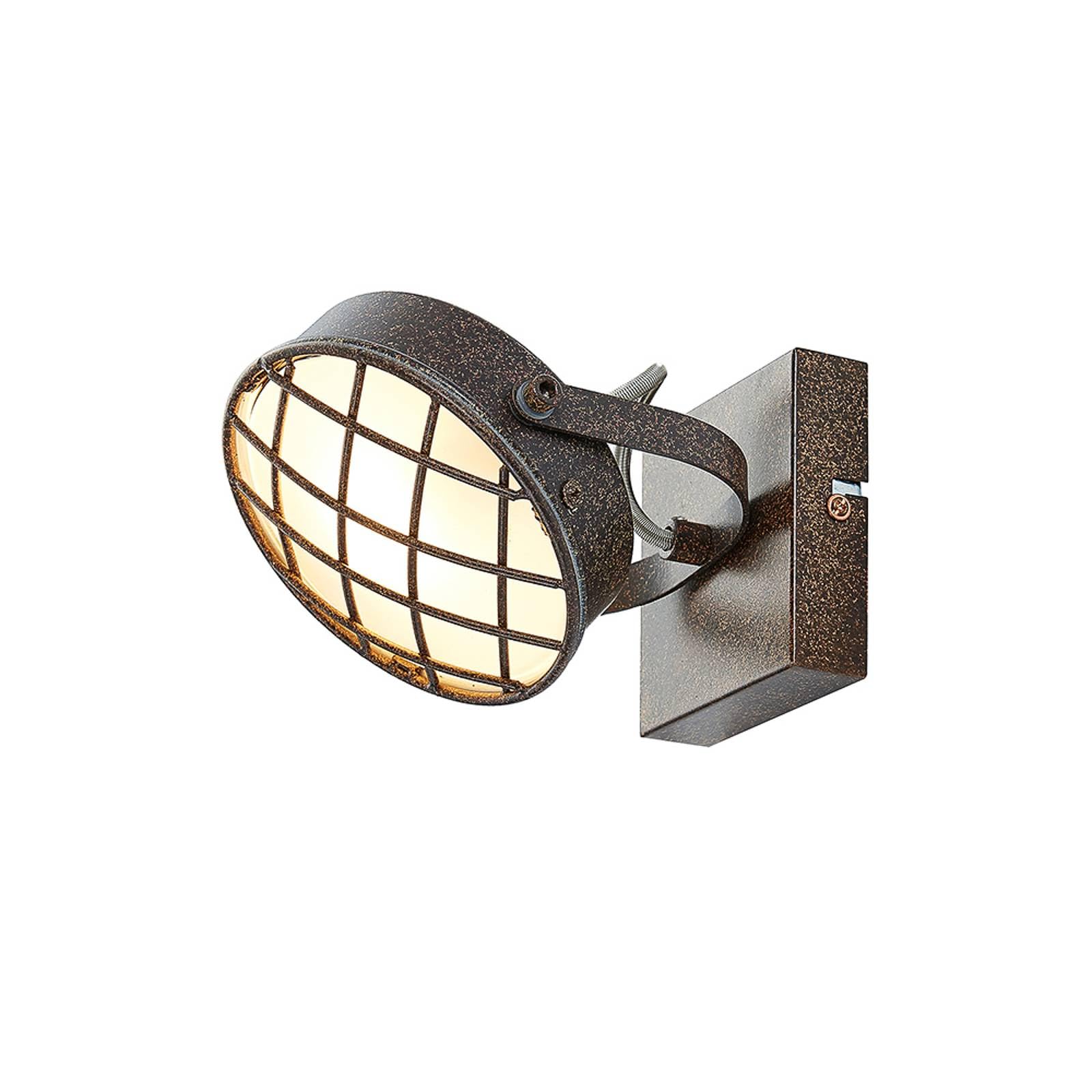 Lindby Ceiling Light Tamin dimmable (Industrial Design) in Brown Made of Metal for e.g. Living Room & Dining (1 Light Source, G9) from floodlight Spotlight