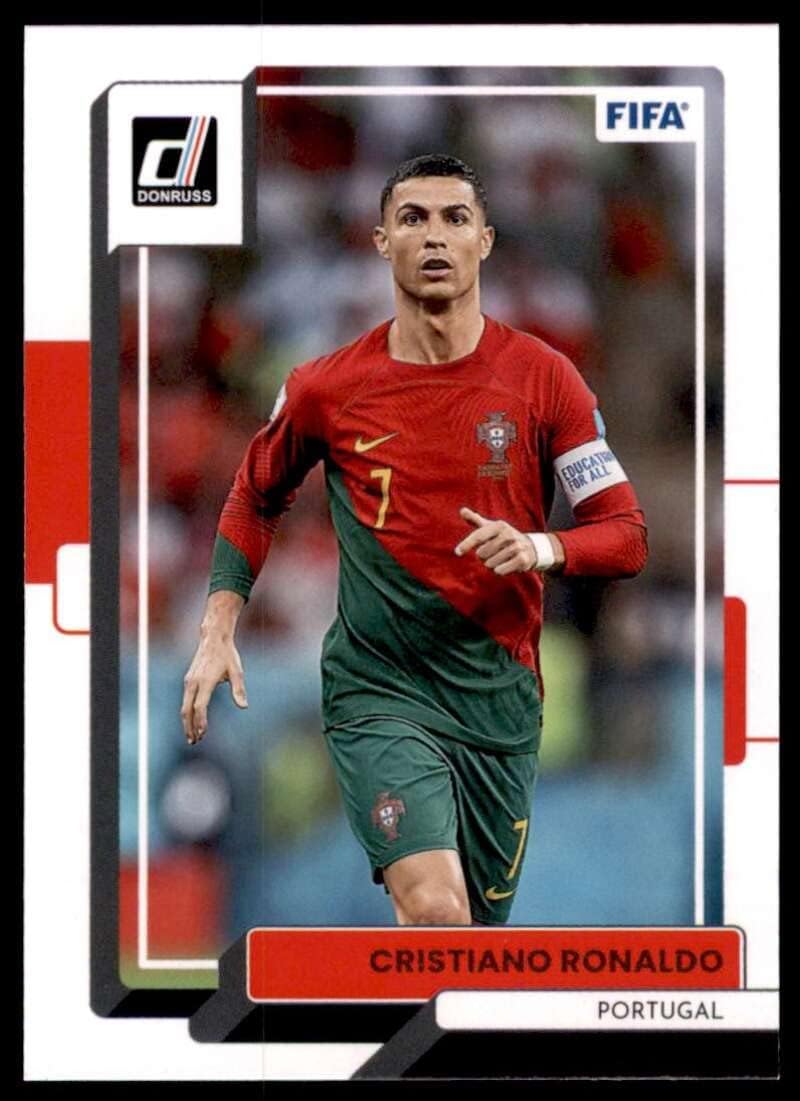 2022-23 Donruss FIFA #94 Cristiano Ronaldo Portugal Soccer Card - GotBaseballCards