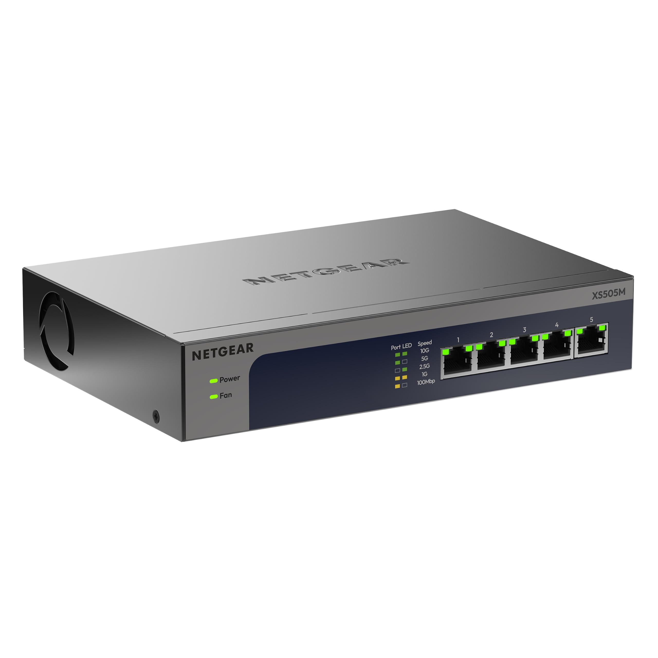 NETGEAR Switch 10Gb 5 Puertos, Switch Ethernet No Gestionable XS505M