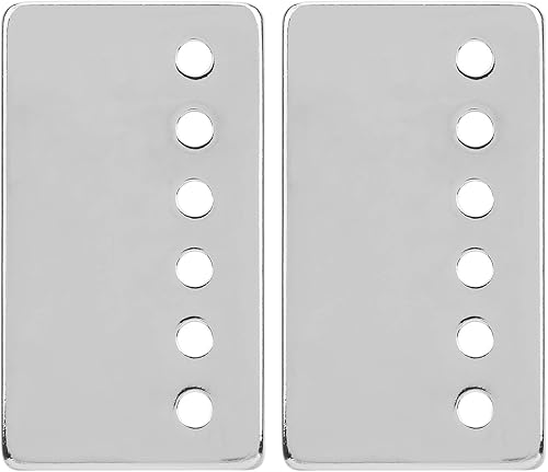 Miniatura 7 de Keenso 2 piezas de carcasa de pastilla de guitarra eléctrica, cubierta de pastilla de guitarra LP Humbucker de 1.969 in y 2.047 in, accesorios de