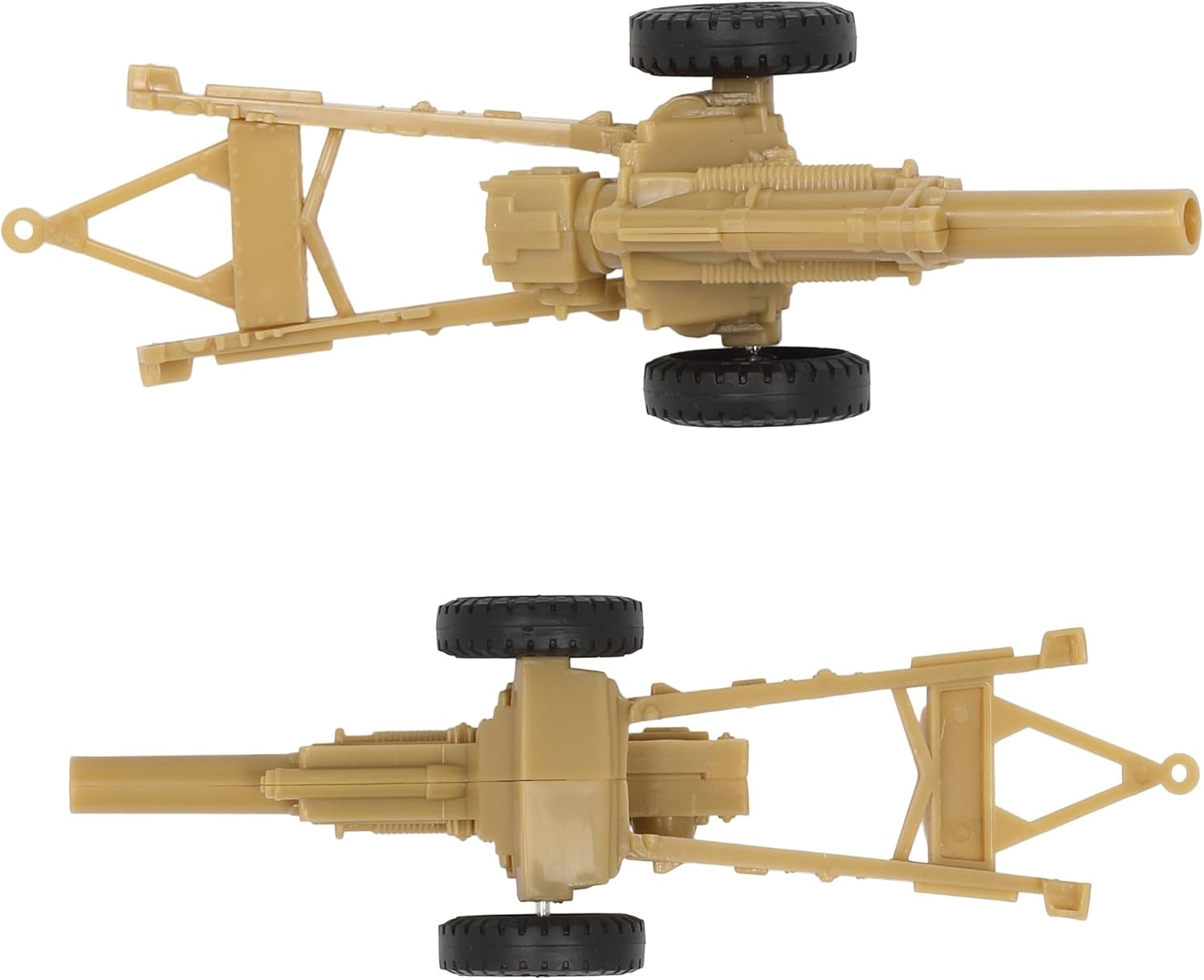 BMC CTS WW2 US Howitzer Artillery & Crew 12pc Tan Plastic Army Men Playset