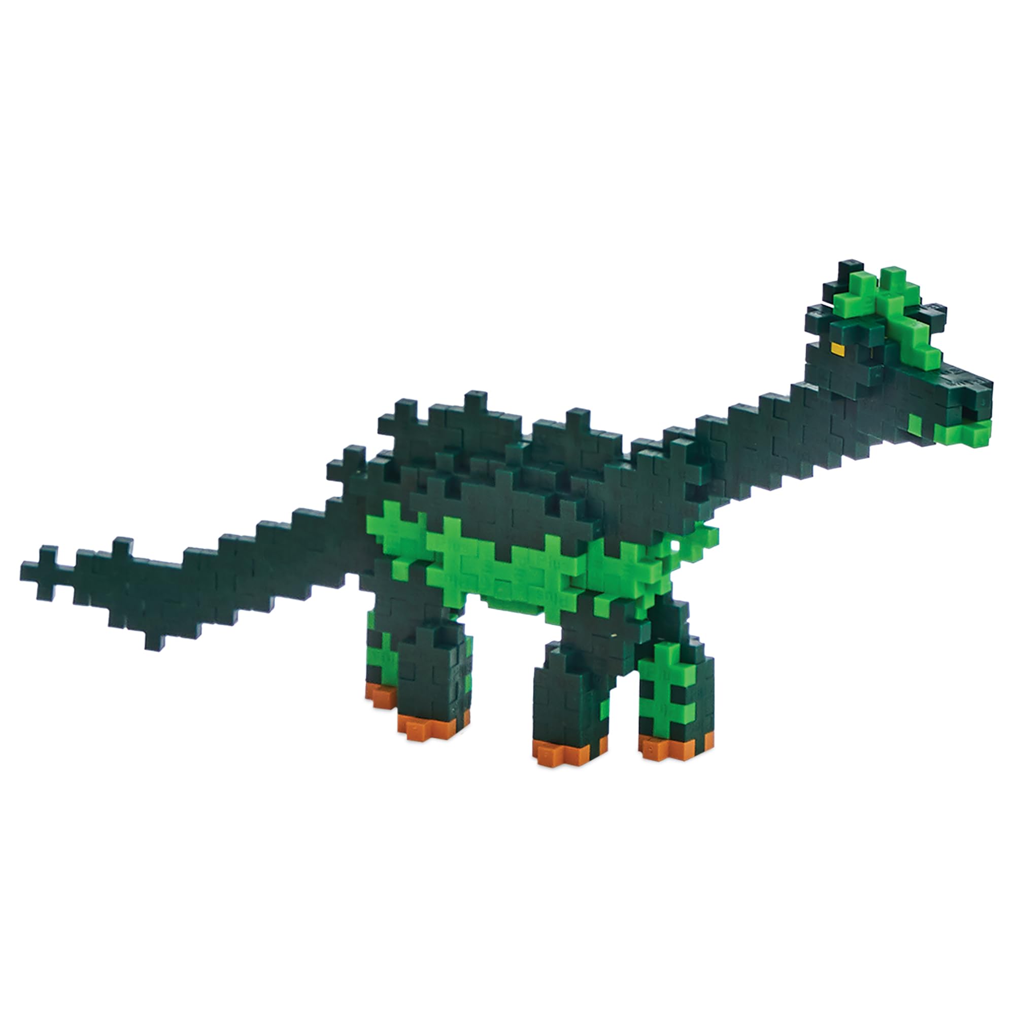 Plus-Plus: Learn to Build - Dinosaurios - Juego de 400 piezas - Juguete STEM de construcción de dinosaurios 2D y 3D, mini bloques de rompecabezas entrelazados, niños a partir de 5 años 4