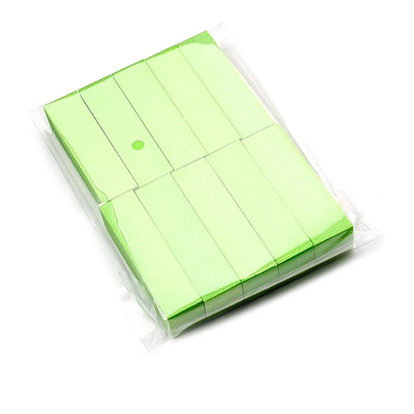 Sanding Block,Sand. Tool Sponge Block Double Sided Manicure File Multicolor 10/20 pcs(Green,20pcs)