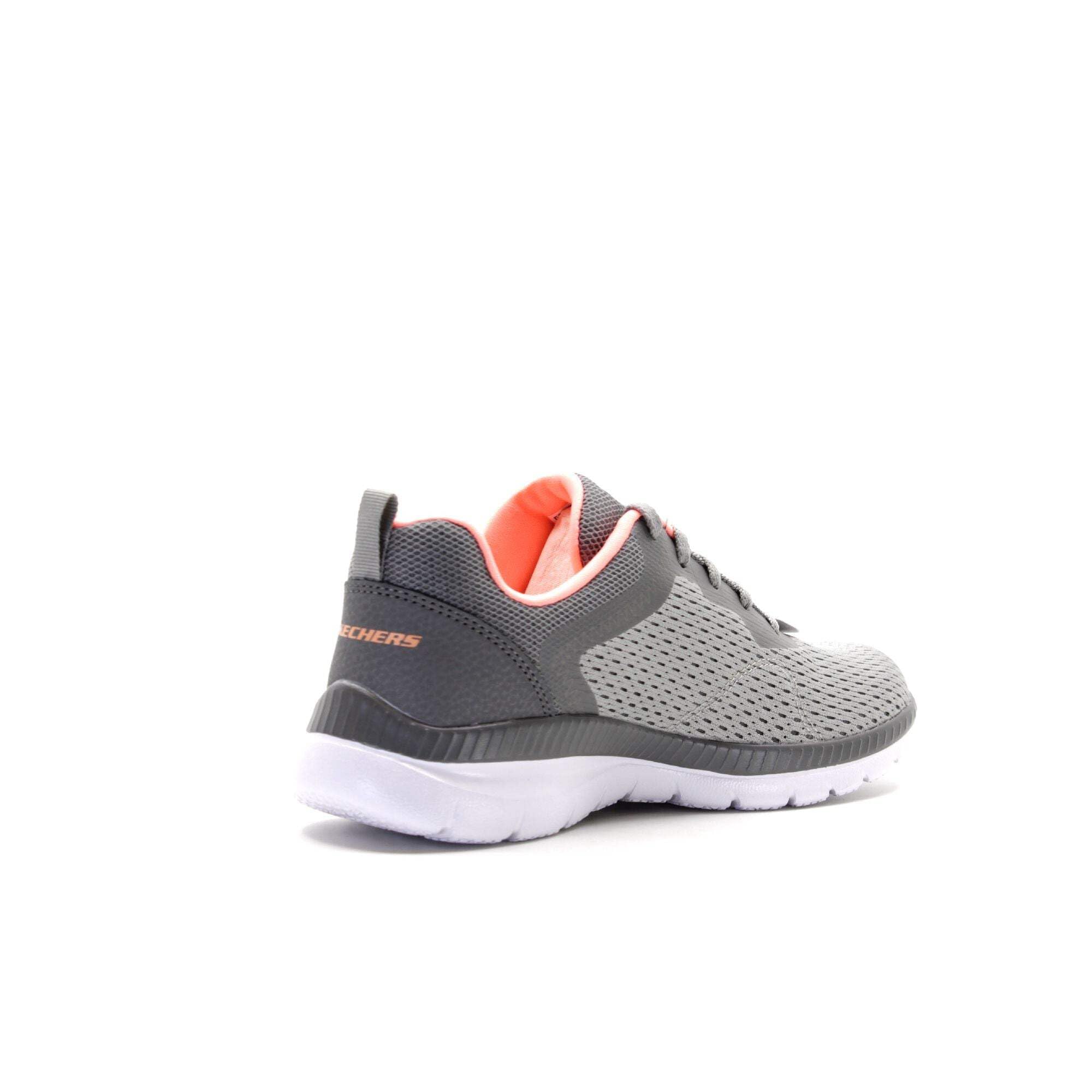 Skechers Sneakers Donna Quick Path 12607/GYCL, Scarpe Sportive Casual, Colore Grigio EU 37