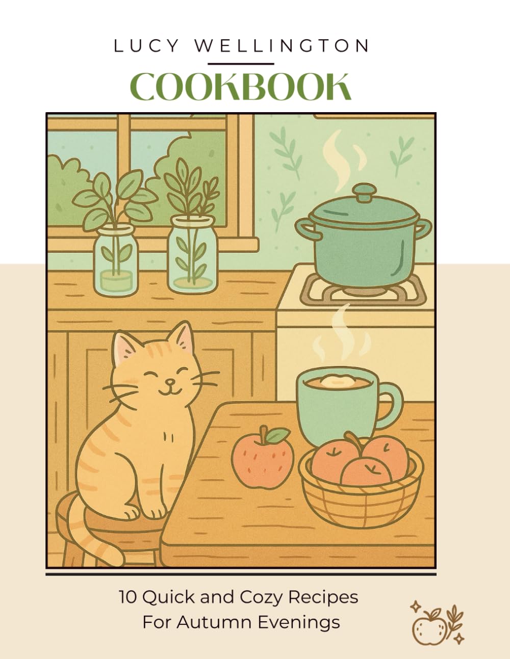 Quick & Cozy Recipes Cookbook: 10 Heartwarming Recipes with Whimsical Illustrations to Bring Comfort, Calm, and Joy to Your Kitchen