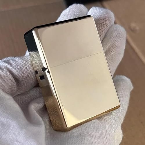 ZORRO 912 912S 915 Brass Kerosene Lighter – Heavy Armor Windproof Flint Wheel Ignition – Classic Refillable Limited Edition Collectible Gift 912 no Logo