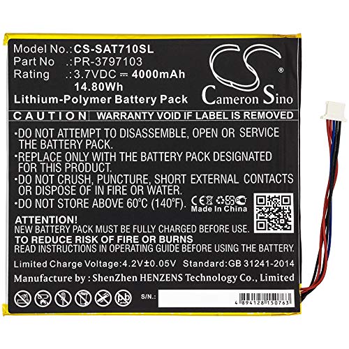 Estry Battery Replacement for Digiland Quad Core 8
