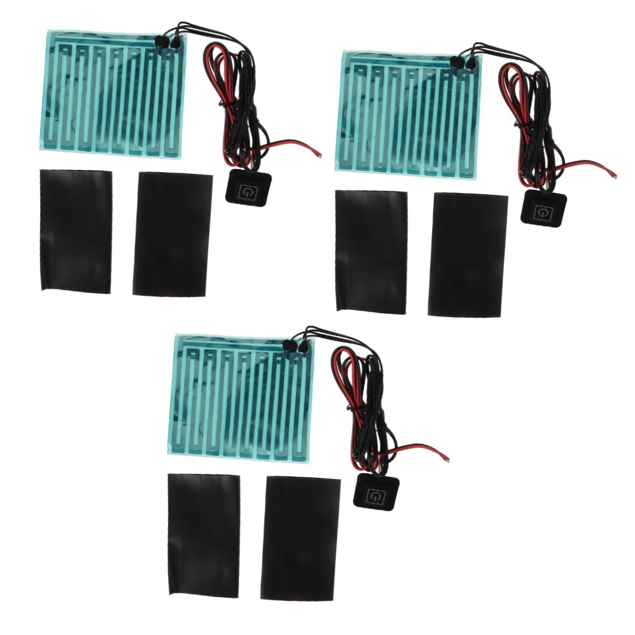 3pièces Poignées Chauffantes Électriques Universelles pour De Guidon Chauffant avec De Température à