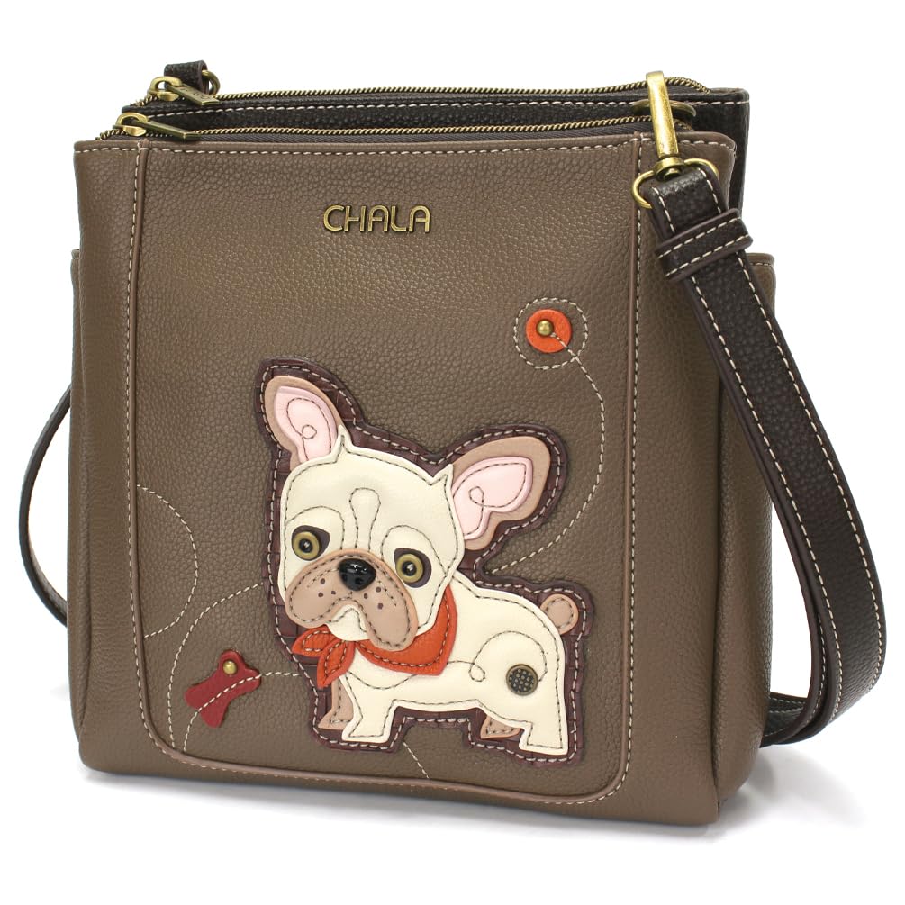 CHALA Merry Messenger RFID Protected Women Faux Leather Shoulder Purse with Adjustable Crossbody Strap