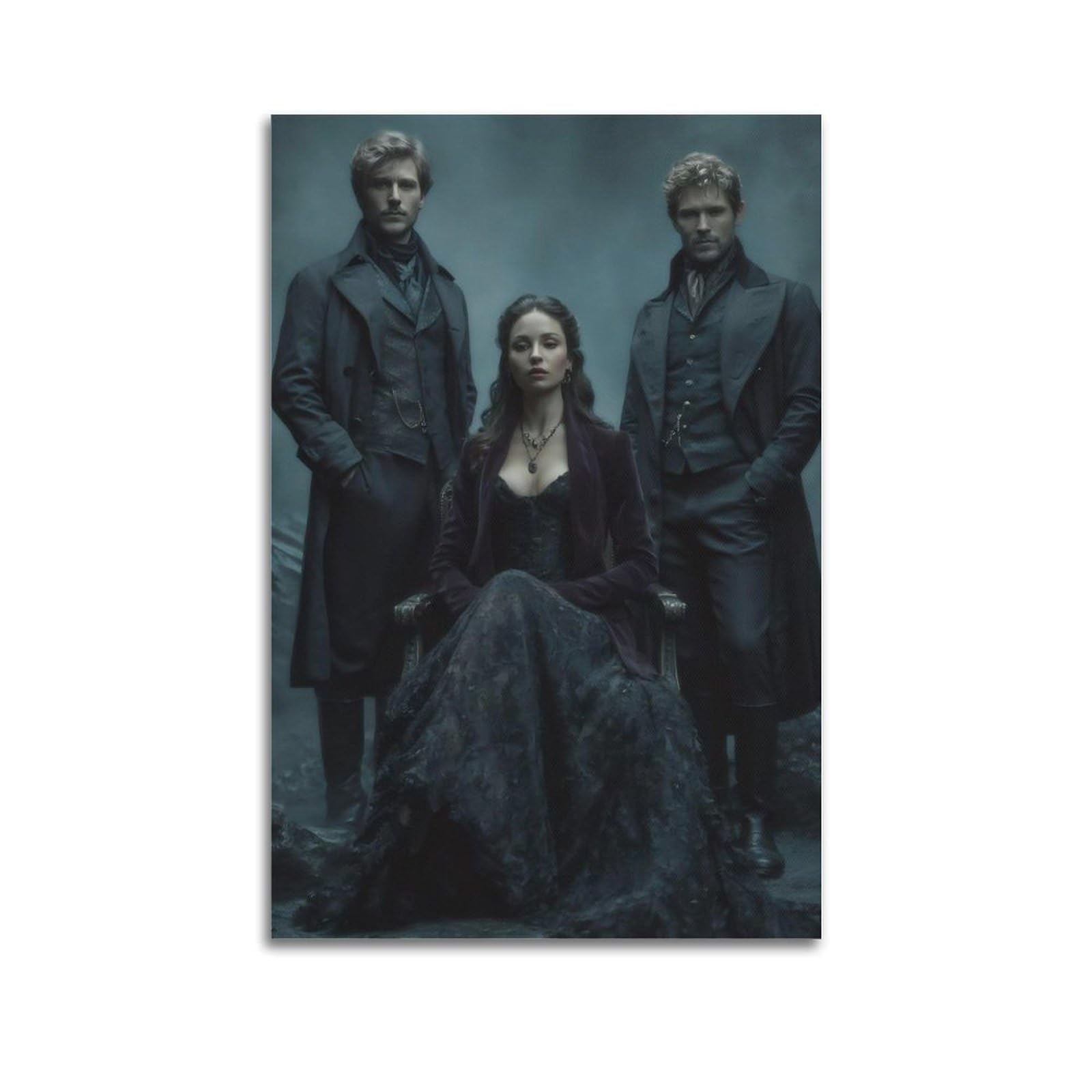 JUWRHRHHRH Vampire (3) Poster Canvas Aesthetic Wall Art Painting Decor for Living Room Bed Room 20x30inch Unframe-style