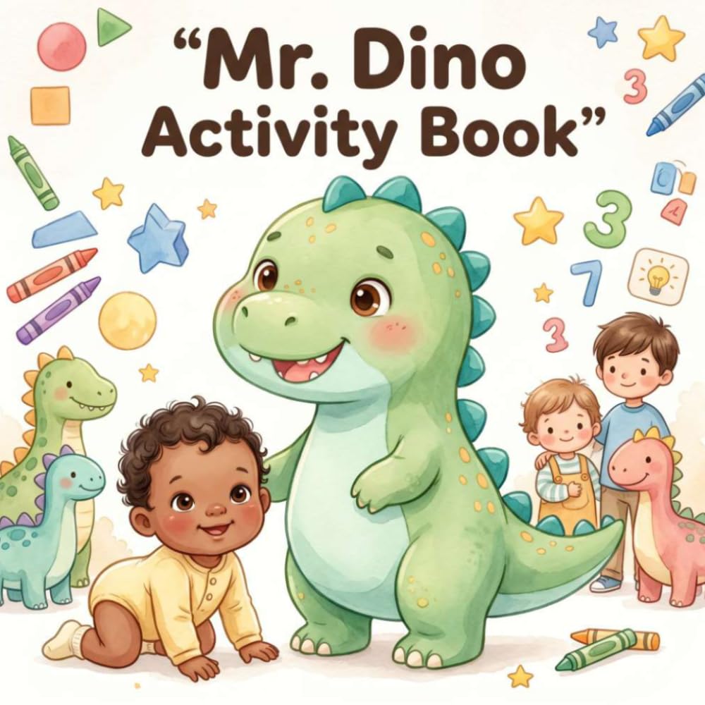 Mr. Dino Activity Book