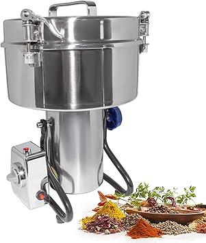 ALDKitchen Electric Grain Mill | 3000 Gr | Wheat Grinder | Stainless Steel | 110V
