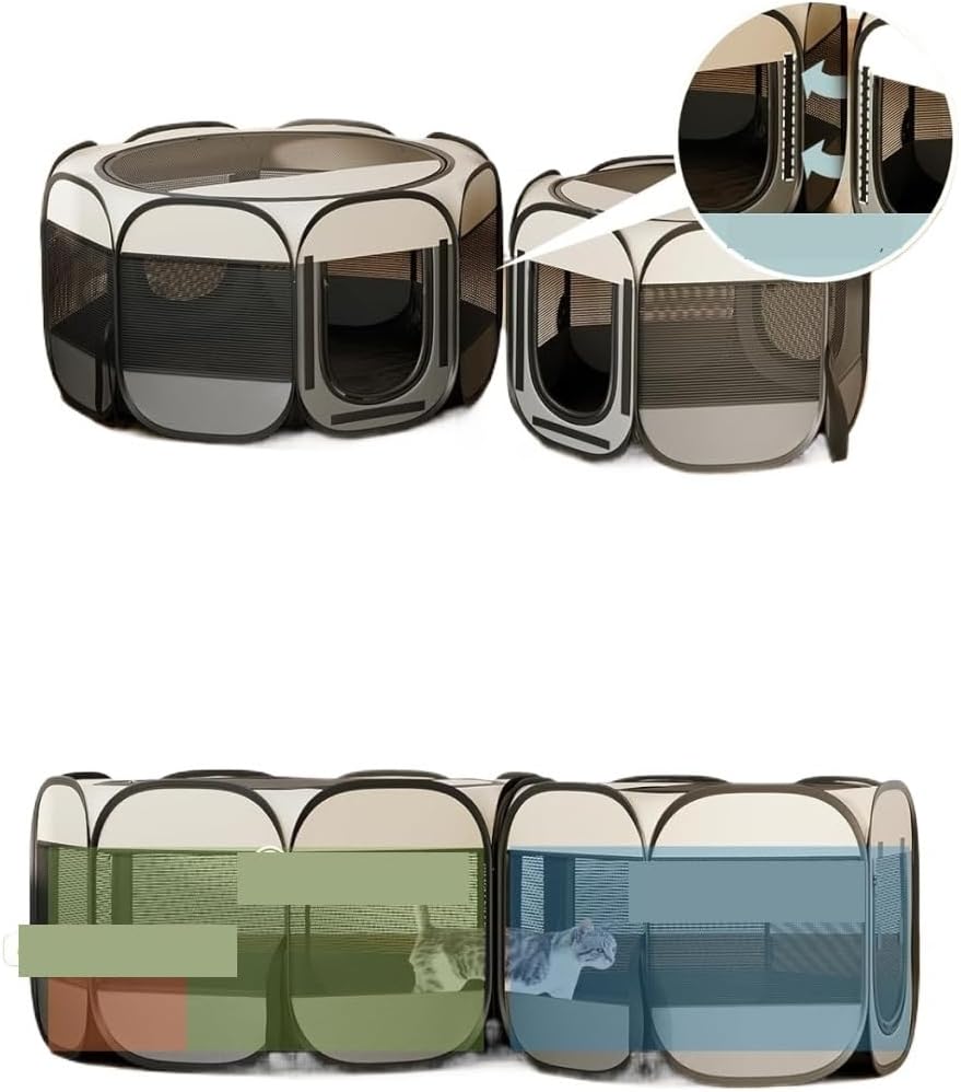 Exquisite Cat Enclosures and Artificial Pet Cages, Suitable for Small Pet Cats and Dogs