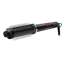 Rowenta x Karl Lagerfeld Powerbrush, Spazzola Termica in Ceramica da 38 mm, Temperatura Regolabile e Generatore di Ioni, per Capelli con Volume Extra, Design Ergonomico e Facilità d’Uso, UB572LE0