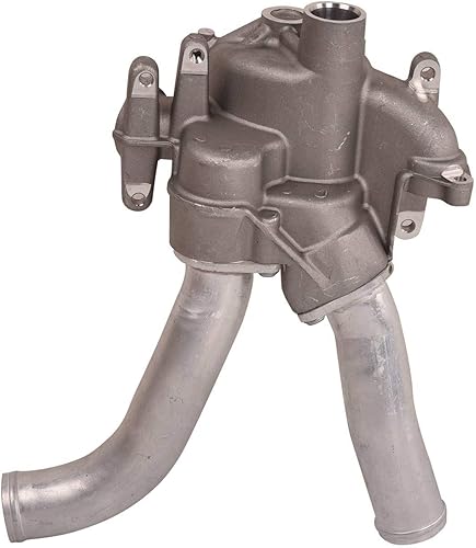 Miniatura 6 de Bapmic 94810608002 Carcasa del termostato del refrigerante del motor compatible con Porsche Panamera Cayenne