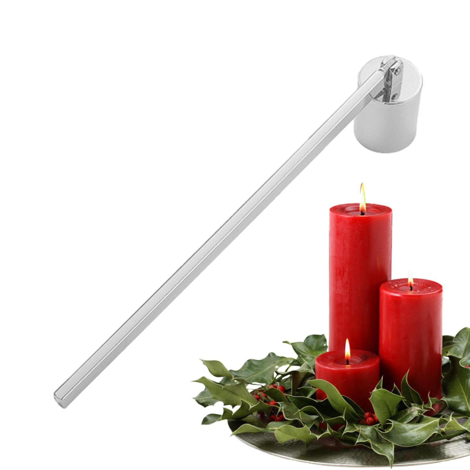 Kaars Snuffer, Kaars Snuffer Brandblusser Kaars Cover Tool, Kaars Accessoire Set, Veilig Doven Kaarsen Rvs Kaars Snuffer Met Lange Handvat Kaars Tool voor Party