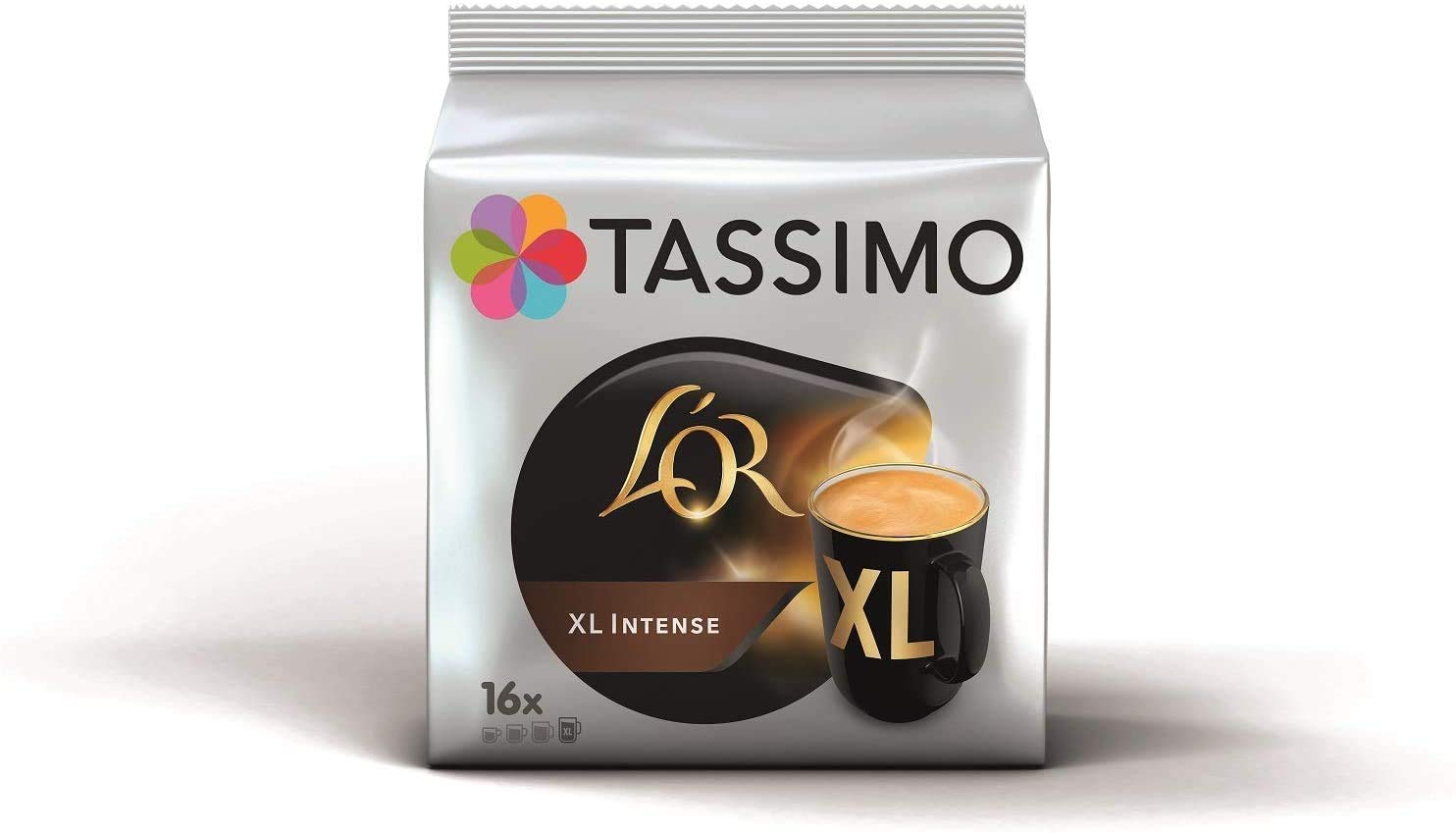 Tassimo Coffee L'OR XL Selection – L'OR Classique XL & Intense XL – 10 Packungen (160 Portionen)