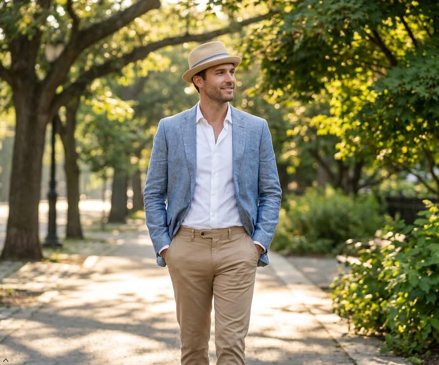 Image of Belfry Men /Women Summer Straw Pork Pie Trilby Fedora Hat in Blue, Tan, Black