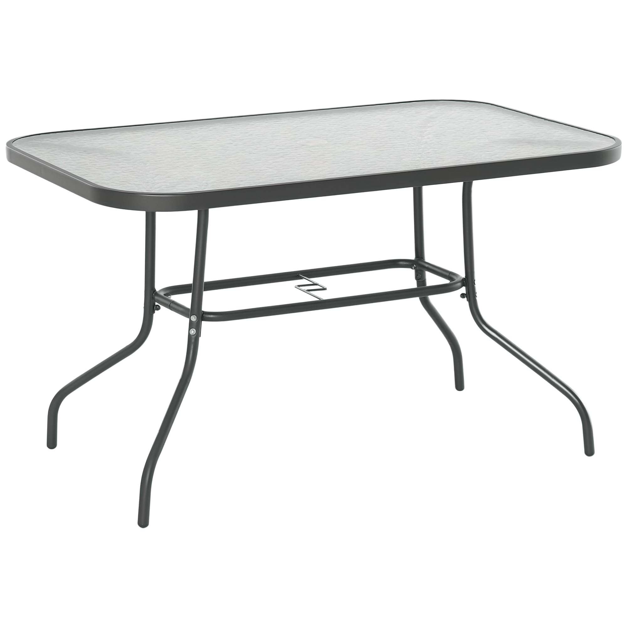 Set Accessori Per Foro Ombrellone Da Tavolo – Anello, Tappo E Inserti In Plastica Trasparente - 2