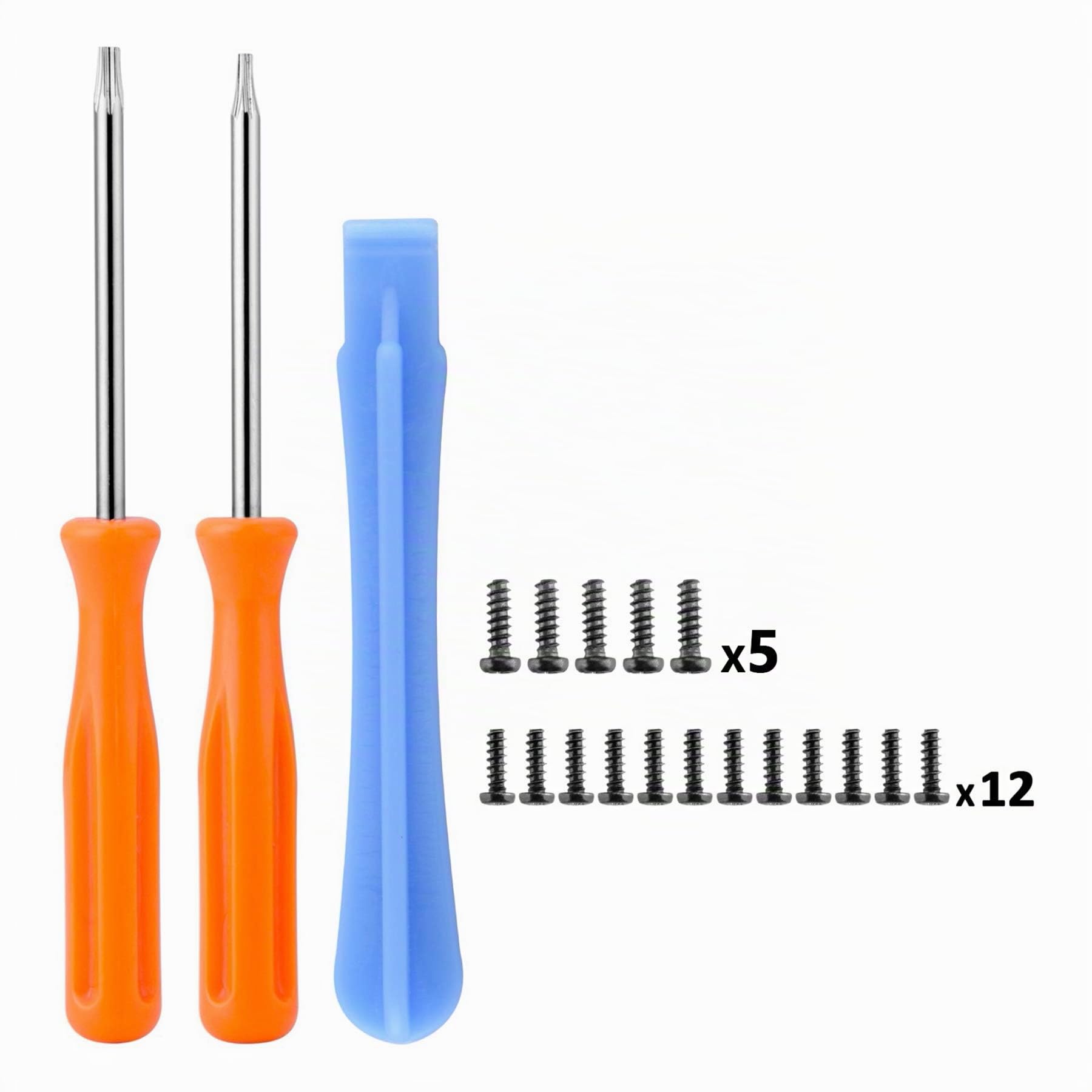 eXtremeRate Botones sin Letras para Xbox Series X/S Mando - Kit Completo de Bumpers, Gatillos, Botón de D-Pad, ABXY - Teclas Repuestos para Xbox Core Controller (Violeta a Verde)
