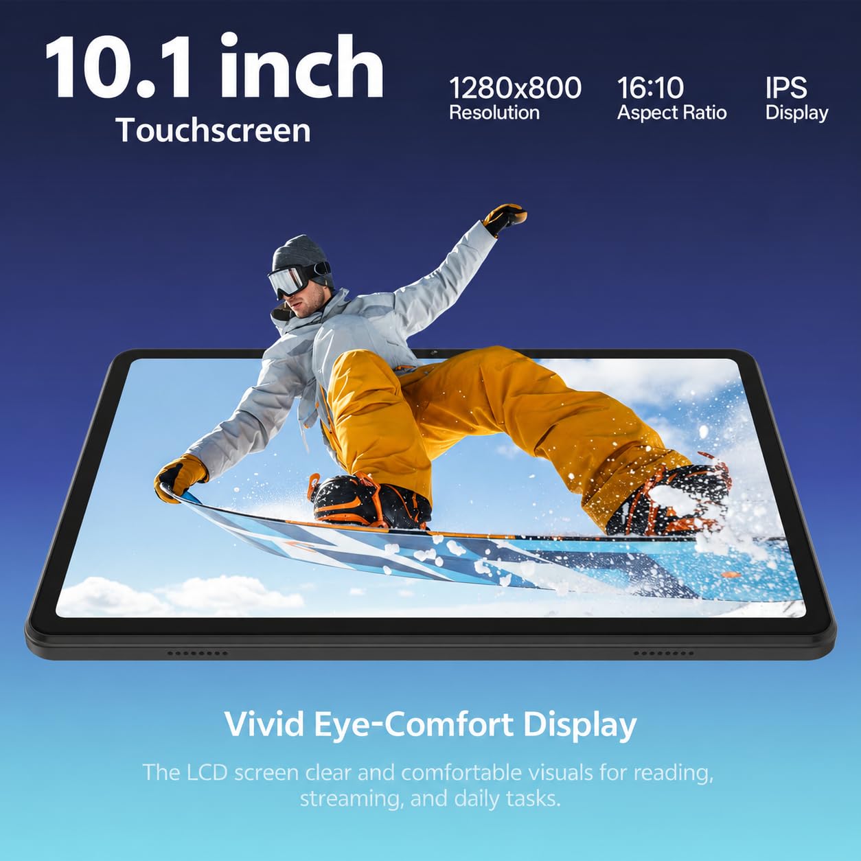 SVITOO Android Tablet, 11 inch Android 15 Tablet 2025, Octa-Core